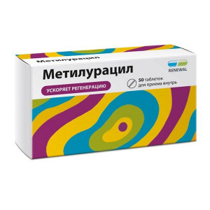 МЕТИЛУРАЦИЛ РЕНЕВАЛ 500МГ. №50 ТАБ. /ОБНОВЛЕНИЕ/ МЕТИЛУРАЦИЛ РЕНЕВАЛ 500МГ. №50 ТАБ. /ОБНОВЛЕНИЕ/