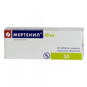 МЕРТЕНИЛ 10МГ. №30 ТАБ. П/П/О /ГЕДЕОН РИХТЕР/ МЕРТЕНИЛ 10МГ. №30 ТАБ. П/П/О /ГЕДЕОН РИХТЕР/