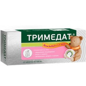 ТРИМЕДАТ 100МГ. №10 ТАБ. ТРИМЕДАТ 100МГ. №10 ТАБ.