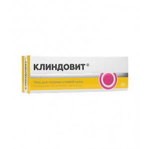 КЛИНДОВИТ 1% 30Г. ГЕЛЬ Д/НАРУЖ.ПРИМ. ТУБА /АКРИХИН/ КЛИНДОВИТ 1% 30Г. ГЕЛЬ Д/НАРУЖ.ПРИМ. ТУБА /АКРИХИН/