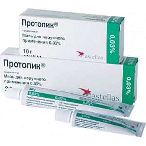 ПРОТОПИК 0,03% 30Г. МАЗЬ Д/НАРУЖ.ПРИМ. ТУБА /ЛЕО ФАРМА/АСТЕЛЛАС/ ПРОТОПИК 0,03% 30Г. МАЗЬ Д/НАРУЖ.ПРИМ. ТУБА /ЛЕО ФАРМА/АСТЕЛЛАС/