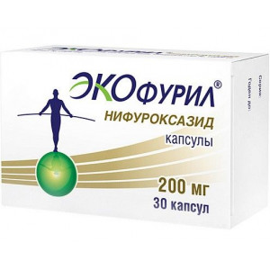 ЭКОФУРИЛ 200МГ. №30 КАПС. ЭКОФУРИЛ 200МГ. №30 КАПС.