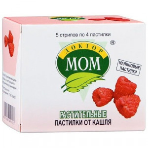 ДОКТОР МОМ №20 ПАСТИЛКИ МАЛИНА ДОКТОР МОМ №20 ПАСТИЛКИ МАЛИНА