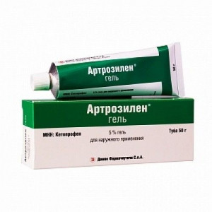 АРТРОЗИЛЕН 5% 50Г. №1 ГЕЛЬ Д/НАРУЖ.ПРИМ. ТУБА АРТРОЗИЛЕН 5% 50Г. №1 ГЕЛЬ Д/НАРУЖ.ПРИМ. ТУБА