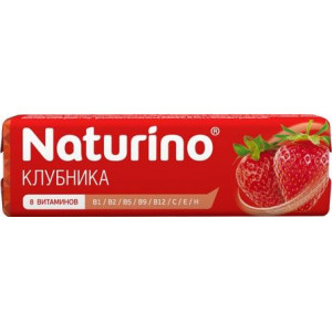 НАТУРИНО ЛЕДЕНЦЫ КЛУБНИКА+ВИТАМИНЫ 33,5Г./36,4Г. №8 НАТУРИНО ЛЕДЕНЦЫ КЛУБНИКА+ВИТАМИНЫ 33,5Г./36,4Г. №8