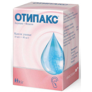 ОТИПАКС 10МГ/Г+40МГ/Г. 15МЛ/16Г. КАПЛИ УШНЫЕ ФЛ./КАП. ОТИПАКС 10МГ/Г+40МГ/Г. 15МЛ/16Г. КАПЛИ УШНЫЕ ФЛ./КАП.