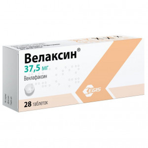 ВЕЛАКСИН 37,5МГ. №28 ТАБ. ВЕЛАКСИН 37,5МГ. №28 ТАБ.