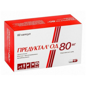 ПРЕДУКТАЛ ОД 80МГ. №60 КАПС.ПРОЛОНГ.ВЫСВ. ПРЕДУКТАЛ ОД 80МГ. №60 КАПС.ПРОЛОНГ.ВЫСВ.
