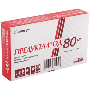ПРЕДУКТАЛ ОД 80МГ. №30 КАПС.ПРОЛОНГ.ВЫСВ. ПРЕДУКТАЛ ОД 80МГ. №30 КАПС.ПРОЛОНГ.ВЫСВ.