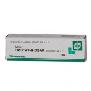 НИСТАТИНОВАЯ 100000 ЕД/Г 30Г. МАЗЬ Д/НАРУЖ.ПРИМ. ТУБА /БИОСИНТЕЗ/ НИСТАТИНОВАЯ 100000 ЕД/Г 30Г. МАЗЬ Д/НАРУЖ.ПРИМ. ТУБА /БИОСИНТЕЗ/