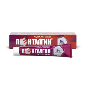 ПЕНТАЛГИН ЭКСТРА-ГЕЛЬ 5% 30Г. ГЕЛЬ Д/НАРУЖ.ПРИМ. ТУБА ПЕНТАЛГИН ЭКСТРА-ГЕЛЬ 5% 30Г. ГЕЛЬ Д/НАРУЖ.ПРИМ. ТУБА