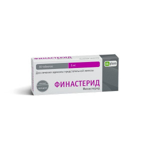 ФИНАСТЕРИД-OBL 5МГ. №30 ТАБ. П/П/О /ОБОЛЕНСКОЕ/ ФИНАСТЕРИД-OBL 5МГ. №30 ТАБ. П/П/О /ОБОЛЕНСКОЕ/