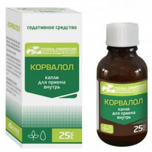 КОРВАЛОЛ 25МЛ. КАПЛИ Д/ПРИЕМА ВНУТРЬ ФЛ. И/У /УСОЛЬЕ-СИБИРСКИЙ ХФЗ/ КОРВАЛОЛ 25МЛ. КАПЛИ Д/ПРИЕМА ВНУТРЬ ФЛ. И/У /УСОЛЬЕ-СИБИРСКИЙ ХФЗ/