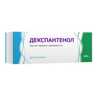ДЕКСПАНТЕНОЛ 5% 100Г. МАЗЬ Д/НАРУЖ.ПРИМ. ТУБА /ТУЛЬСКАЯ ФФ/