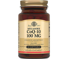 СОЛГАР КОЭНЗИМ Q-10 100МГ. №30 КАПС. [SOLGAR]
