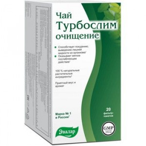 ТУРБОСЛИМ ЧАЙ ОЧИЩЕНИЕ 2Г. №20 ПАК. /ЭВАЛАР/ ТУРБОСЛИМ ЧАЙ ОЧИЩЕНИЕ 2Г. №20 ПАК. /ЭВАЛАР/