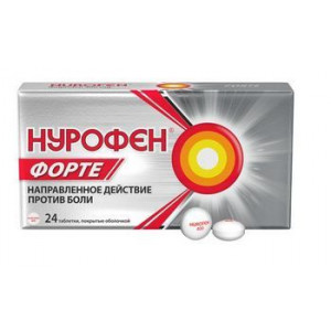 НУРОФЕН ФОРТЕ 400МГ. №24 ТАБ. П/О /РЕКИТТ БЕНКИЗЕР/ НУРОФЕН ФОРТЕ 400МГ. №24 ТАБ. П/О /РЕКИТТ БЕНКИЗЕР/