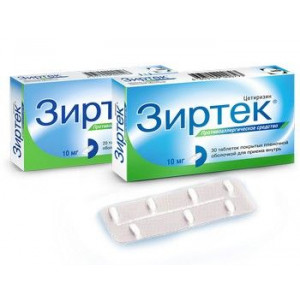 ЗИРТЕК 10МГ. №30 ТАБ. П/П/О /ЮСБ ФАРШИМ/ ЗИРТЕК 10МГ. №30 ТАБ. П/П/О /ЮСБ ФАРШИМ/