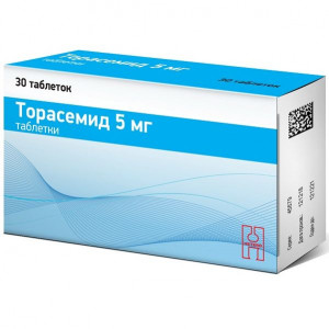 ТОРАСЕМИД 5МГ. №60 ТАБ. /ХЕТЕРО ЛАБС/МАКИЗ ФАРМА/ ТОРАСЕМИД 5МГ. №60 ТАБ. /ХЕТЕРО ЛАБС/МАКИЗ ФАРМА/