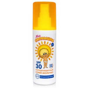 МОЕ СОЛНЫШКО СПРЕЙ СОЛНЦЕЗАЩ. SPF30 100МЛ. МОЕ СОЛНЫШКО СПРЕЙ СОЛНЦЕЗАЩ. SPF30 100МЛ.