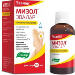 МИЗОЛ ЭВАЛАР 1% 50МЛ. №1 Р-Р Д/НАРУЖ.ПРИМ. БУТ. /ЭВАЛАР/ МИЗОЛ ЭВАЛАР 1% 50МЛ. №1 Р-Р Д/НАРУЖ.ПРИМ. БУТ. /ЭВАЛАР/