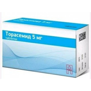 ТОРАСЕМИД 5МГ. №30 ТАБ. /ХЕТЕРО ЛАБС/МАКИЗ ФАРМА/ ТОРАСЕМИД 5МГ. №30 ТАБ. /ХЕТЕРО ЛАБС/МАКИЗ ФАРМА/