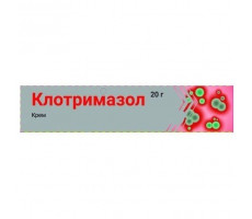 КЛОТРИМАЗОЛ 1% 20Г. КРЕМ Д/НАРУЖ.ПРИМ. ТУБА /МИКРО ЛАБС/