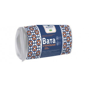 АМЕЛИЯ ВАТА МЕД. ХИРУРГ. СТЕР. 100Г. АМЕЛИЯ ВАТА МЕД. ХИРУРГ. СТЕР. 100Г.