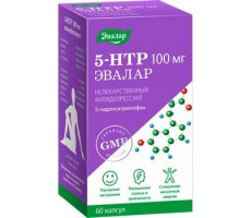 АНТИ-ЭЙДЖ 5-ГИДРОКСИТРИПТОФАН (5-НТР) 200МГ. №60 КАПС. /ЭВАЛАР/ [ANTI-AGE]
