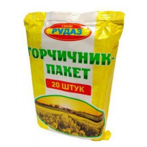 ГОРЧИЧНИК-ПАКЕТ №20 /РУДАЗ/ ГОРЧИЧНИК-ПАКЕТ №20 /РУДАЗ/