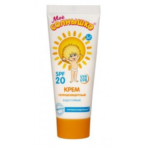 МОЕ СОЛНЫШКО КРЕМ СОЛНЦЕЗАЩ. SPF20 75МЛ. ТУБА МОЕ СОЛНЫШКО КРЕМ СОЛНЦЕЗАЩ. SPF20 75МЛ. ТУБА