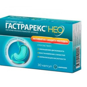 ГАСТРАРЕКС НЕО 425МГ. №30 КАПС. ГАСТРАРЕКС НЕО 425МГ. №30 КАПС.