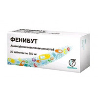 ФЕНИБУТ 250МГ. №20 ТАБ. /ОЛАЙНФАРМ/