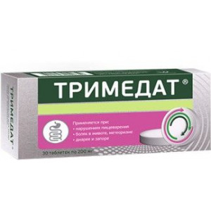 ТРИМЕДАТ 200МГ. №30 ТАБ. ТРИМЕДАТ 200МГ. №30 ТАБ.
