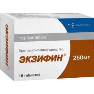 ЭКЗИФИН 250МГ. №16 ТАБ. ЭКЗИФИН 250МГ. №16 ТАБ.