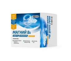 БИОФОРТЕ МАГНИЙ B6 ФОРТЕ ПРЕМИУМ 100МГ. №60 КАПС. [BIOFORTE]