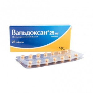 ВАЛЬДОКСАН 25МГ. №28 ТАБ. П/П/О /СЕРВЬЕ/ ВАЛЬДОКСАН 25МГ. №28 ТАБ. П/П/О /СЕРВЬЕ/
