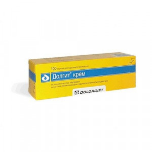 ДОЛГИТ 5% 100Г. КРЕМ Д/НАРУЖ.ПРИМ. ТУБА /ДОЛОРГИТ/ ДОЛГИТ 5% 100Г. КРЕМ Д/НАРУЖ.ПРИМ. ТУБА /ДОЛОРГИТ/